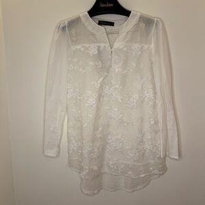 Zanzea White Blouse